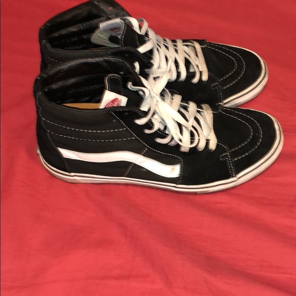 vans mens high tops black